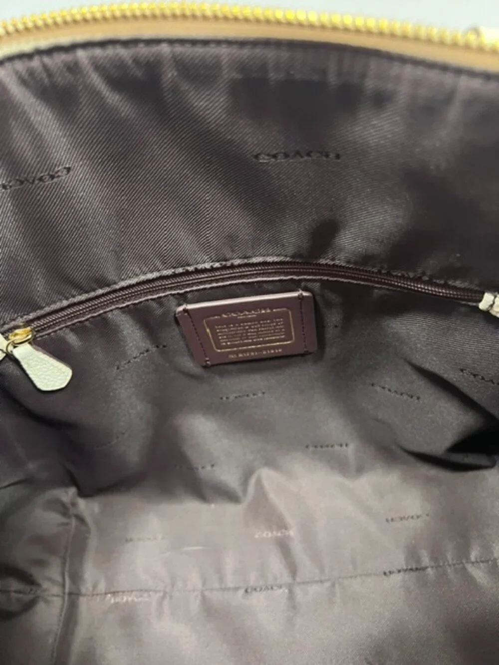 Coach taylor tote